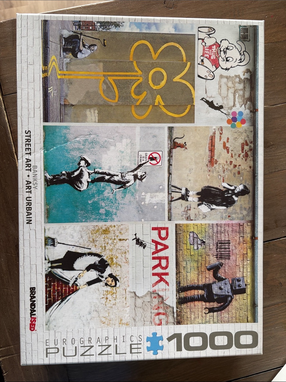 Eurographics Banksy Street Art 1000-Piece Jigsaw Puzzle - Multi